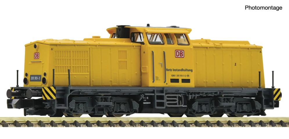 Fleischmann 7370032 Diesellok 203 303 DB Netz DC-Snd.