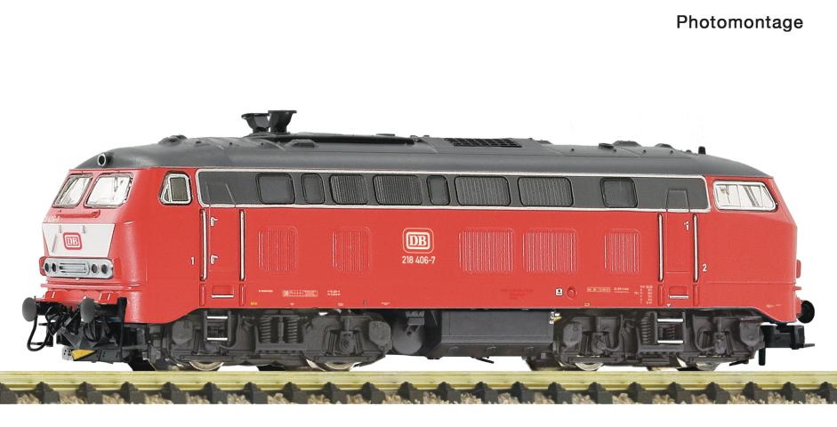 Fleischmann 7370034 Diesellok 218 406 DB-AG DC-Snd.