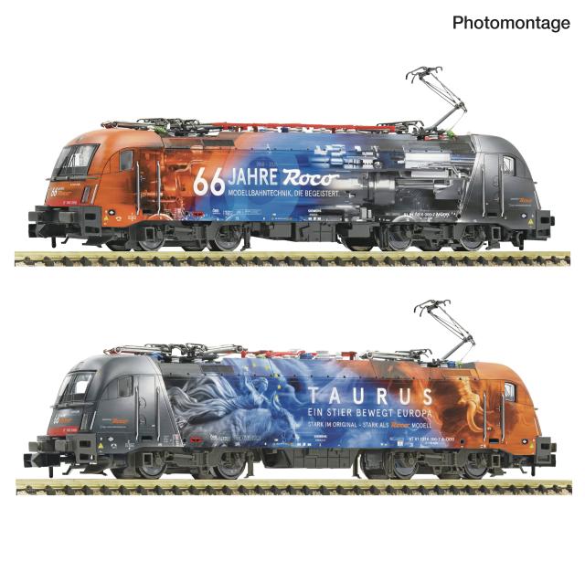 Fleischmann 7560096 E-Lok 1216 006-7 ÖBB "66 Jahre ROCO" DC