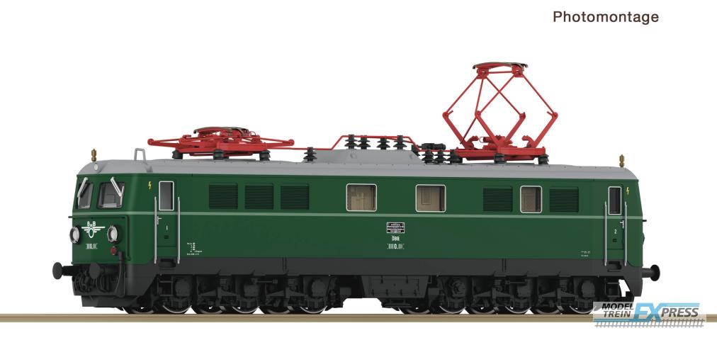 Fleischmann 7570038 E-Lok Rh 1110 ÖBB Snd.