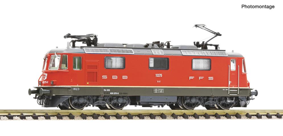 Fleischmann 7570045 E-Lok Re 4/4II SBB rot DC-Snd.