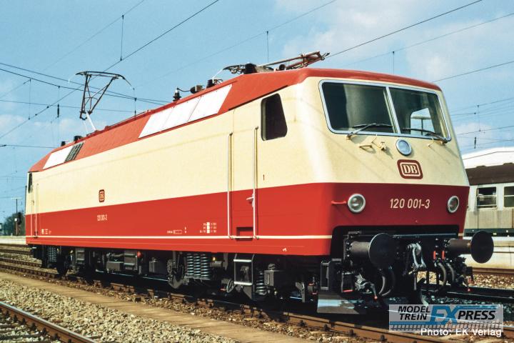 Fleischmann 7570059 E-Lok BR 120 rt/cr Vors Snd.