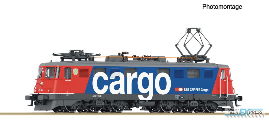 Fleischmann 7570063 E-Lok Ae 610 SBB Cargo Snd.