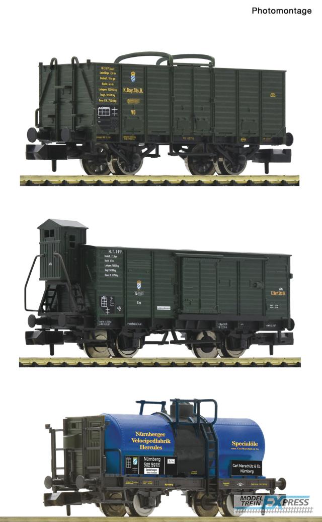 Fleischmann 809005 3er Set Güterzug Kbaystb