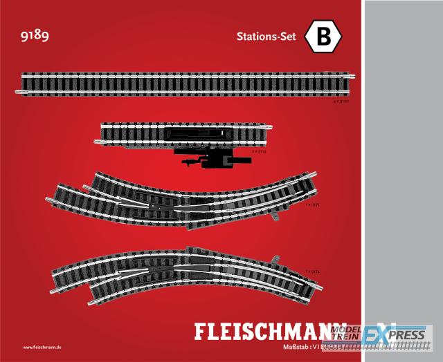 Fleischmann 9189 STATION SET B
