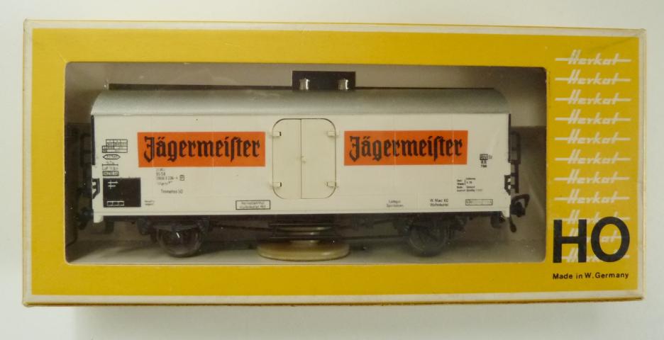Gebruikt Materiaal Overige Merken 1351 Herkat railschoonmaakwagen wisselstroom, in goede staat, in doos