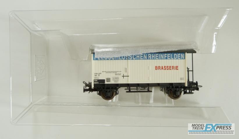 Gebruikt Materiaal Overige Merken 224804 Liliput SBB Bierwagen Feldschlöschen z.g.a.n in doos