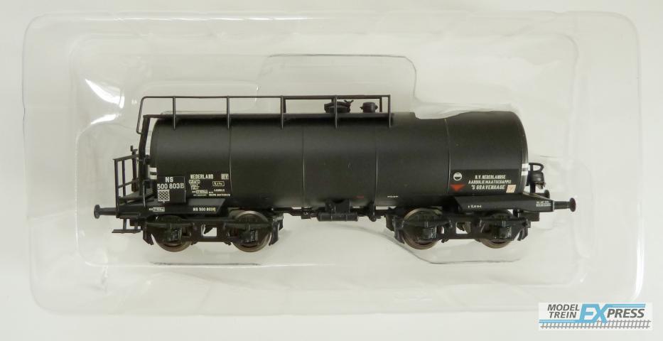 Gebruikt Materiaal Overige Merken 235968 Ketelwagen NAM / NS, zwart, nummer 500 803 P, exlusief MTE z.g.a.n in doos