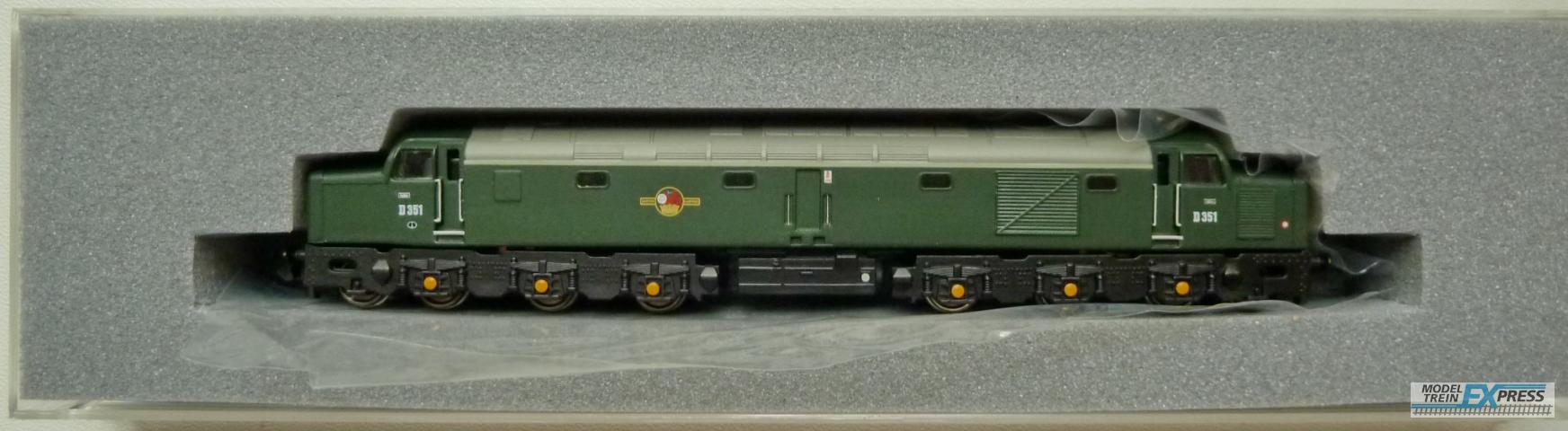 Gebruikt Materiaal Overige Merken 371-177 Graham Farish Class 40 BR Green D51 ( nieuwstaat in doos )
