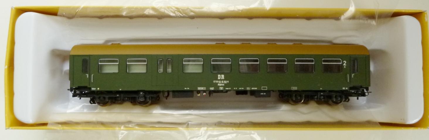 Gebruikt Materiaal Overige Merken 45357 Brawa Personenwagen BDghws der DR Gepäckabteil, IV z.g.a.n in doos