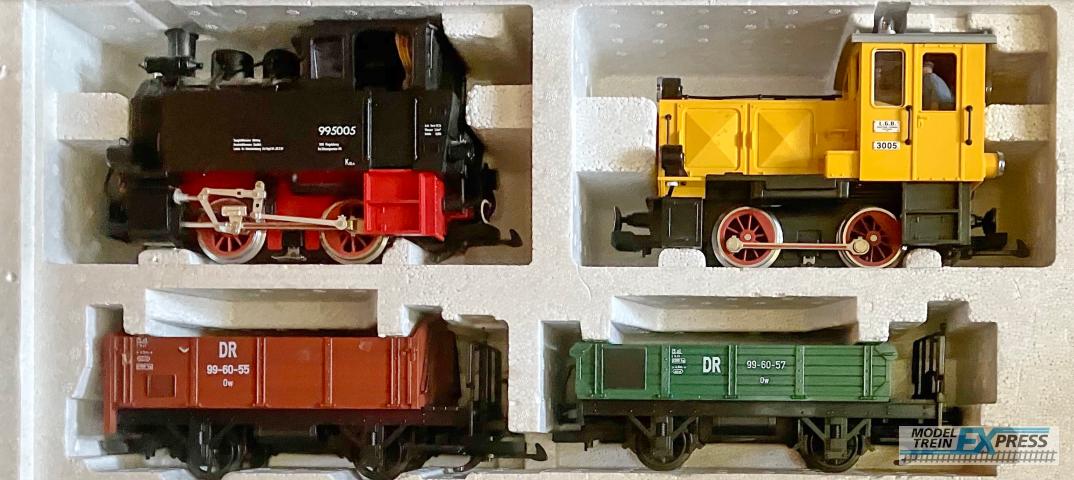 Gebruikt Materiaal Overige Merken 70255 Set van 2 digitale loks en 2 goederenwagons uit startset 70255.
