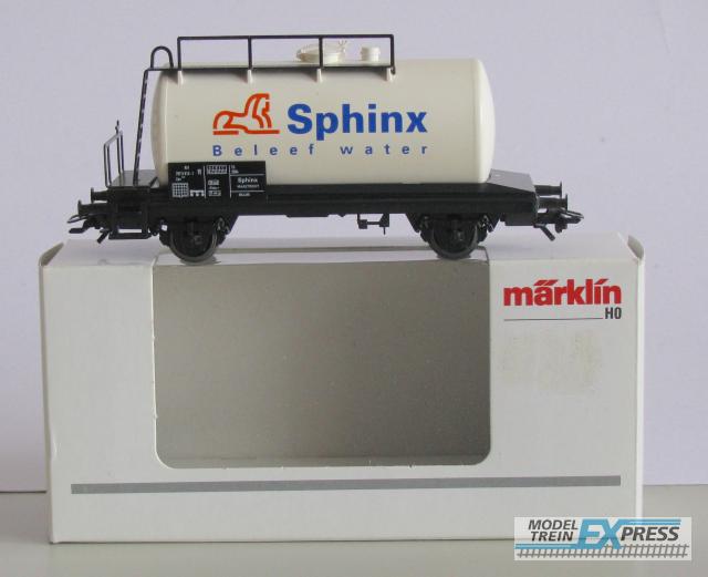 Gebruikt Materiaal 2004705 Marklin tankwagen Sphinx ( beleef water ) nieuw in doos