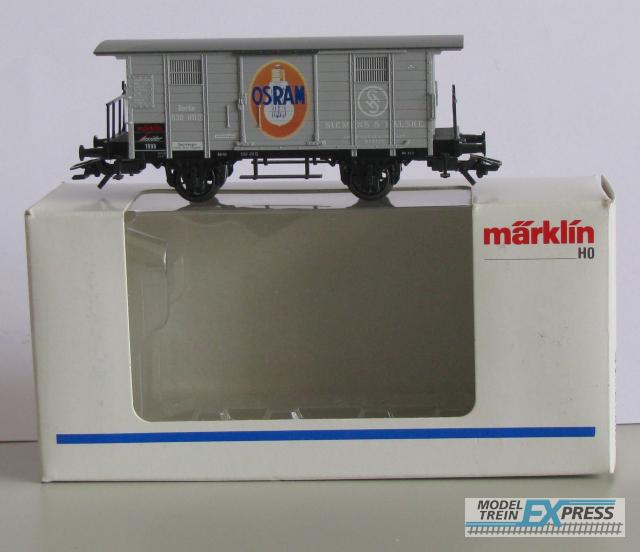 Gebruikt Materiaal 48853 Marklin jaarwagen 1998 Osram