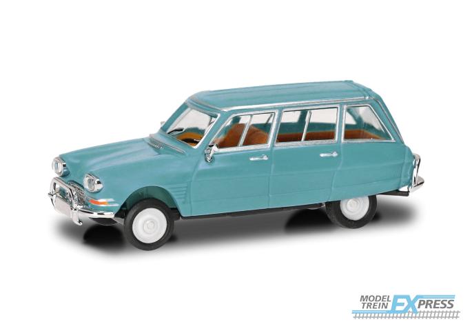 Herpa 027328-004 Citroën AMI 6 Break, pastelltürkis