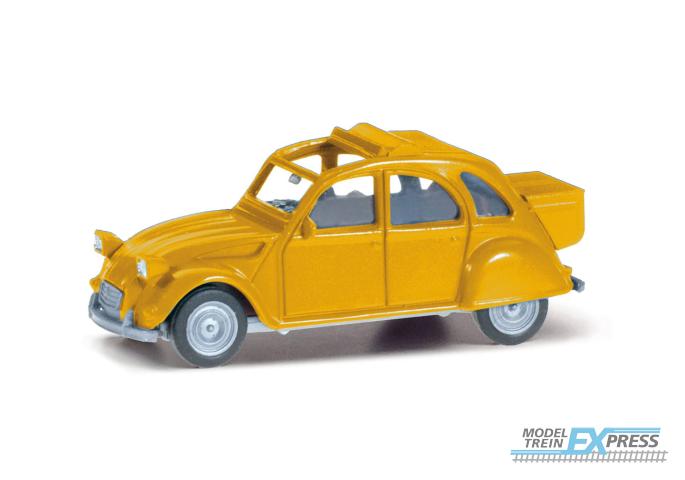 Herpa 027632-006 Citroen 2CV Queue, geel