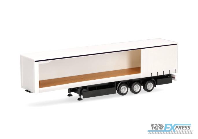 Herpa 075954-002 Gordijntrailer 3a. deels geopend