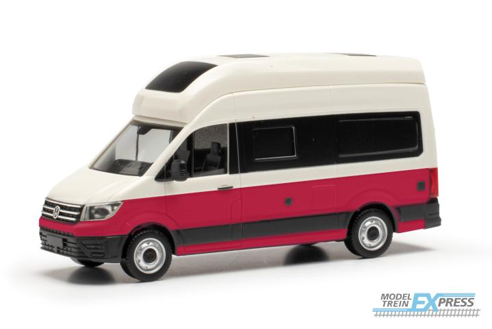 Herpa 096294-003 VW Crafter Grand California 600, beige / rood