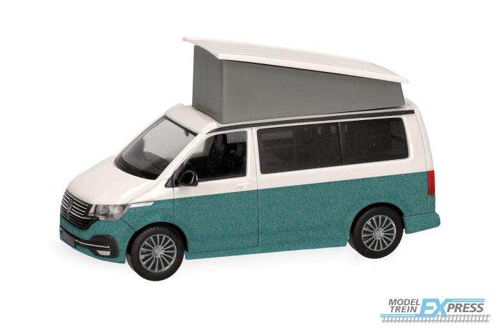 Herpa 096805-004 VW T 6.1 California, groen/wit