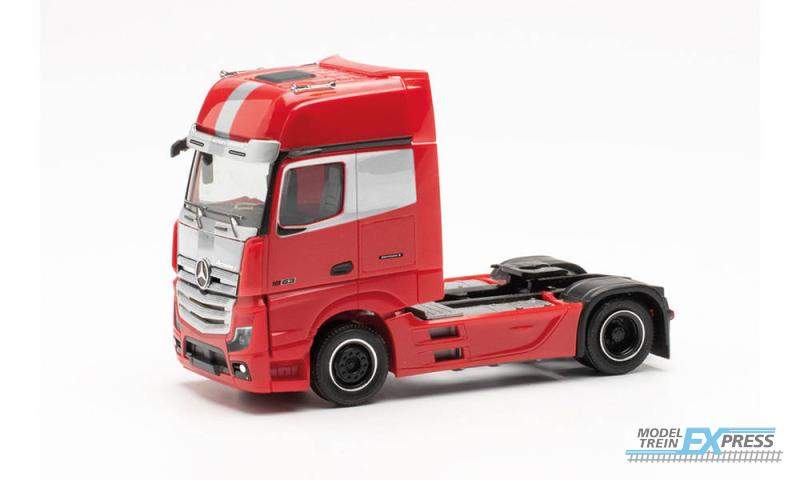 Herpa 315852 Mercedes Benz Actros `18 G. Edition 3, rood
