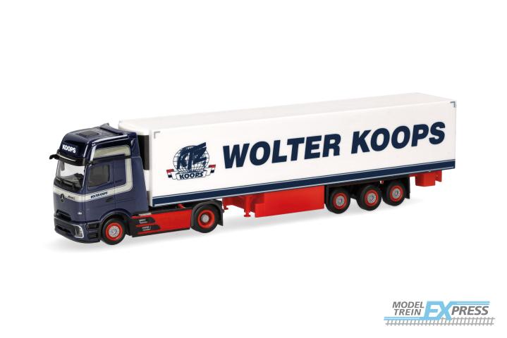 Herpa 319966 Mercedes Benz Actros L ProCabin G. K.Sz. Wolter Koops (NL)