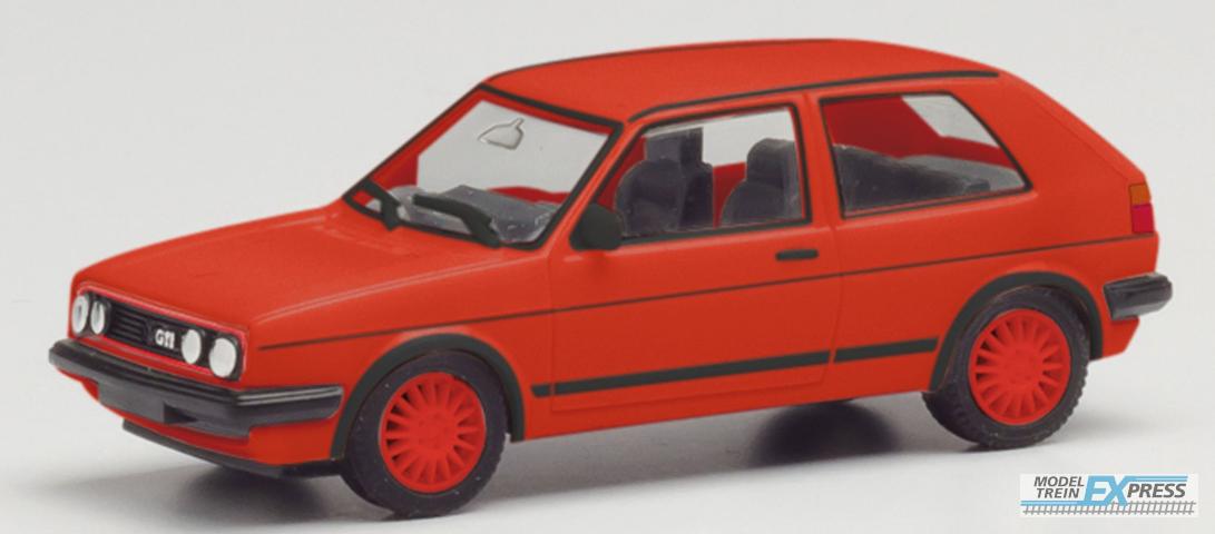 Herpa 420846-002 VW Golf II GTI, rood