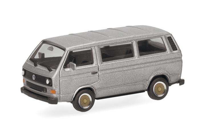 Herpa 430876-003 VW T3 BBS, zilver metallic