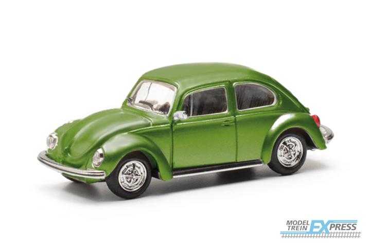 Herpa 430982-002 VW Kever 1303, groen metallic