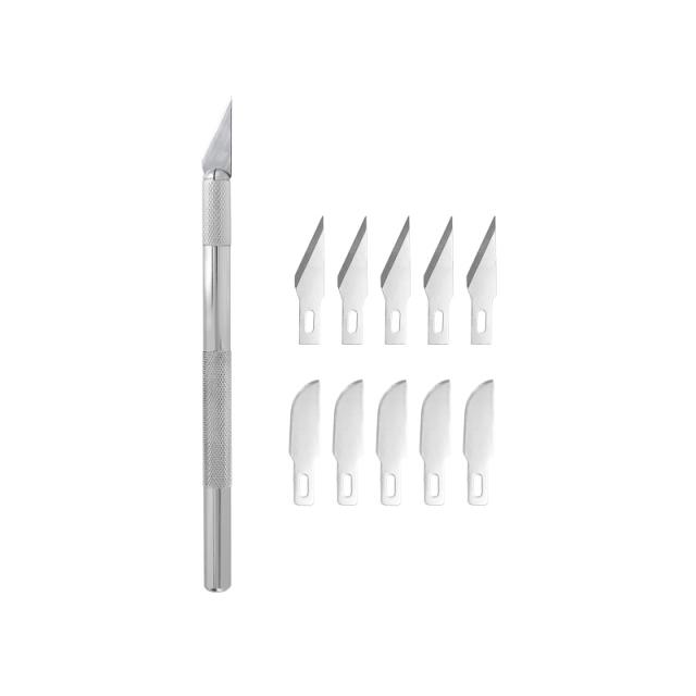 HobbyTime Tools 1004 CLASSIC CRAFT KNIFE SET - INCLUDES 10 BLADES