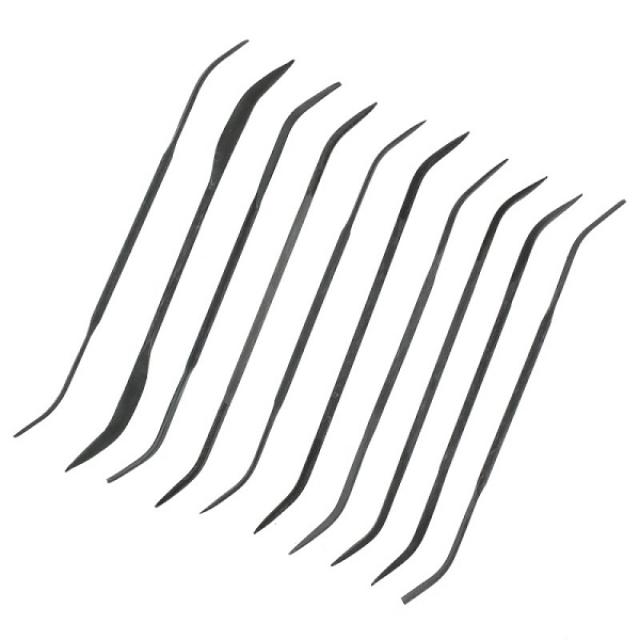 HobbyTime Tools 1105 RIFFLER FILE SET - 10 PIECES (BUDGET-FRIENDLY)