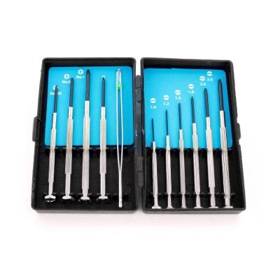 HobbyTime Tools 1702 MINI PRECISION SCREWDRIVER SET - 11 PIECES