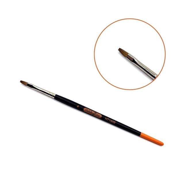 HobbyTime Tools 1909 RED SABLE CLASSIC ROUND HANDLE BRUSH - 4