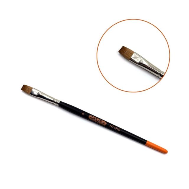 HobbyTime Tools 1910 RED SABLE CLASSIC ROUND HANDLE BRUSH - 6