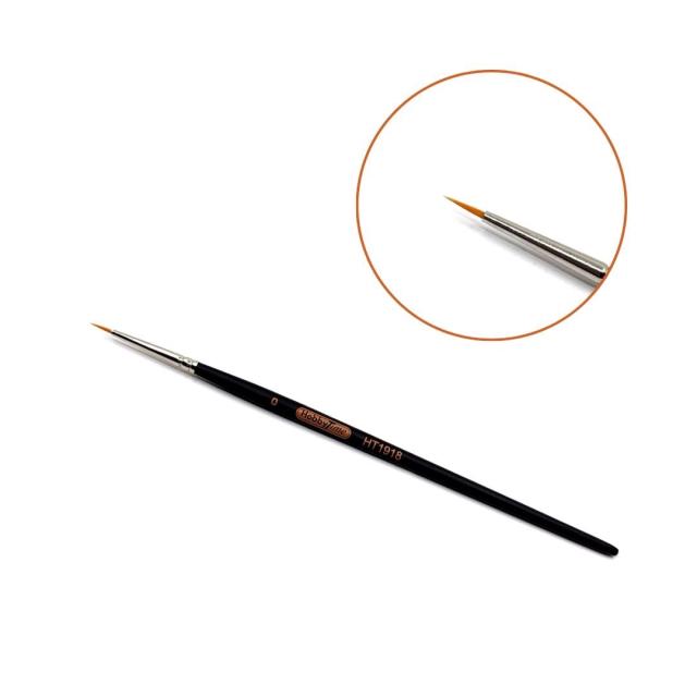 HobbyTime Tools 1918 SYNTHETIC CLASSIC ROUND HANDLE BRUSH - 0