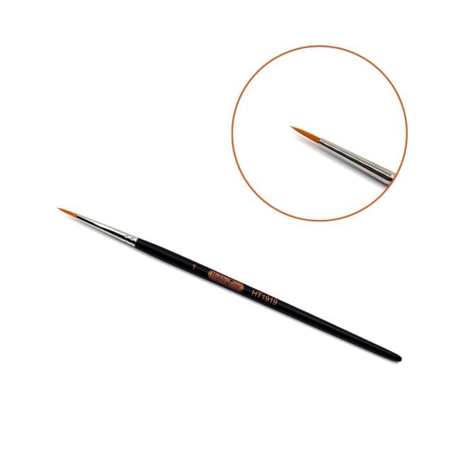 HobbyTime Tools 1919 SYNTHETIC CLASSIC ROUND HANDLE BRUSH - 1