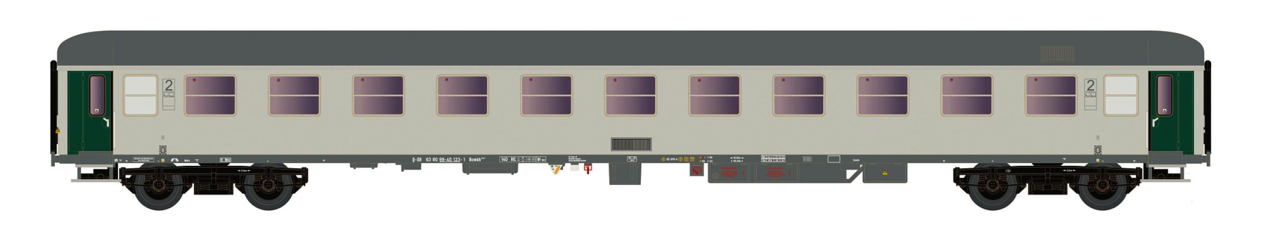 Hobbytrain 22212 BEGLEITWAGEN BCMKH 240 DB CARGO, EP.VI