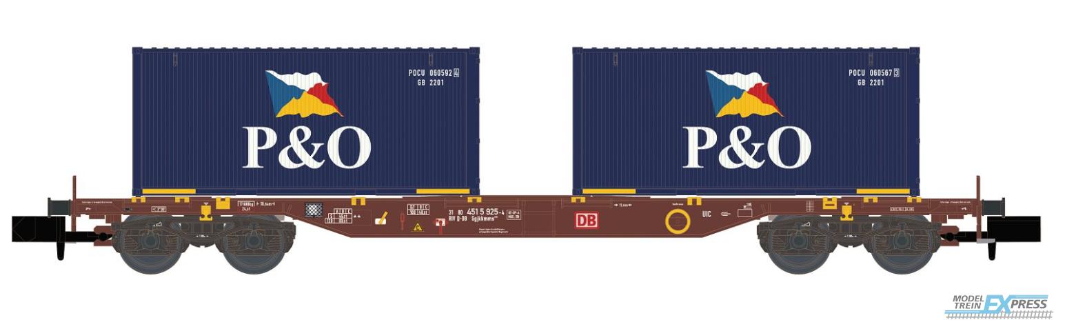 Hobbytrain 23203 CONTAINERWAGEN SGJKKMMS 699 DB, EP.IV, P&O (?/25) *