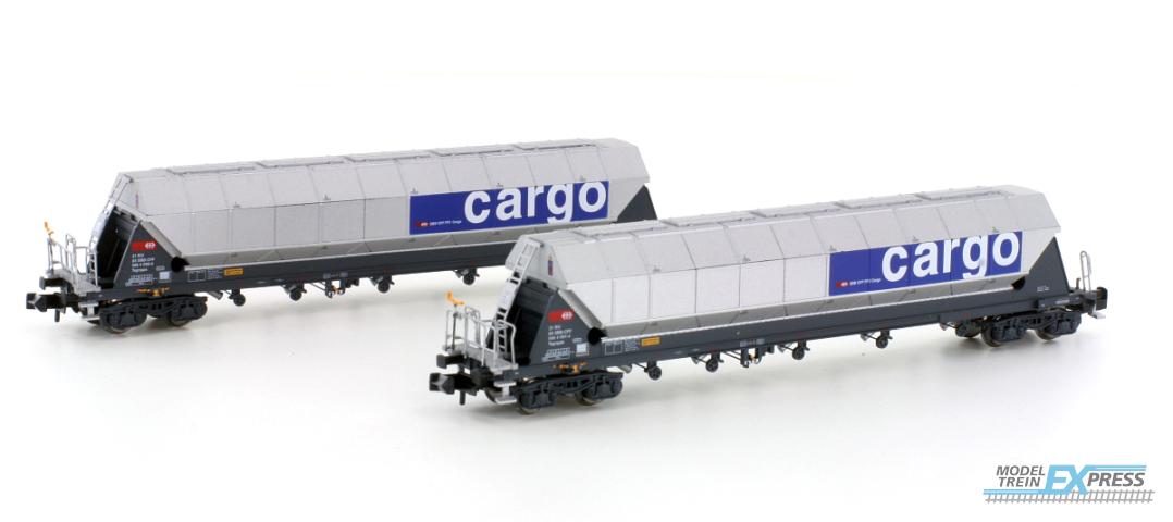 Hobbytrain 23465 2er Set Zuckerwg. Tagnpps SBB Cargo