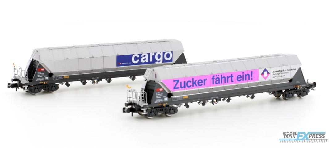 Hobbytrain 23466 2er Set Zuckerwg. Tagnpps SBB Cargo