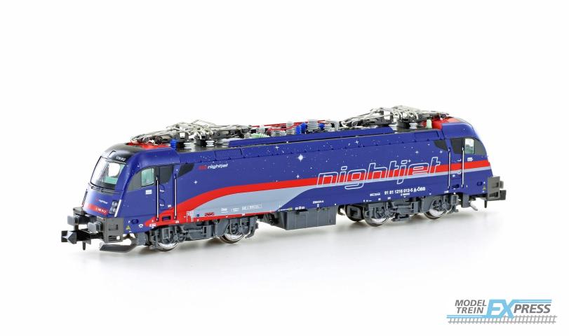 Hobbytrain 2737 E-LOK RH 1216 012 TAURUS ÖBB NIGHTJET, EP.VI