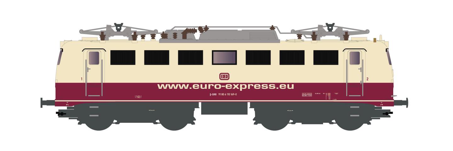 Hobbytrain 28113 E-LOK BR 110 EURO-EXPRESS, EP.VI