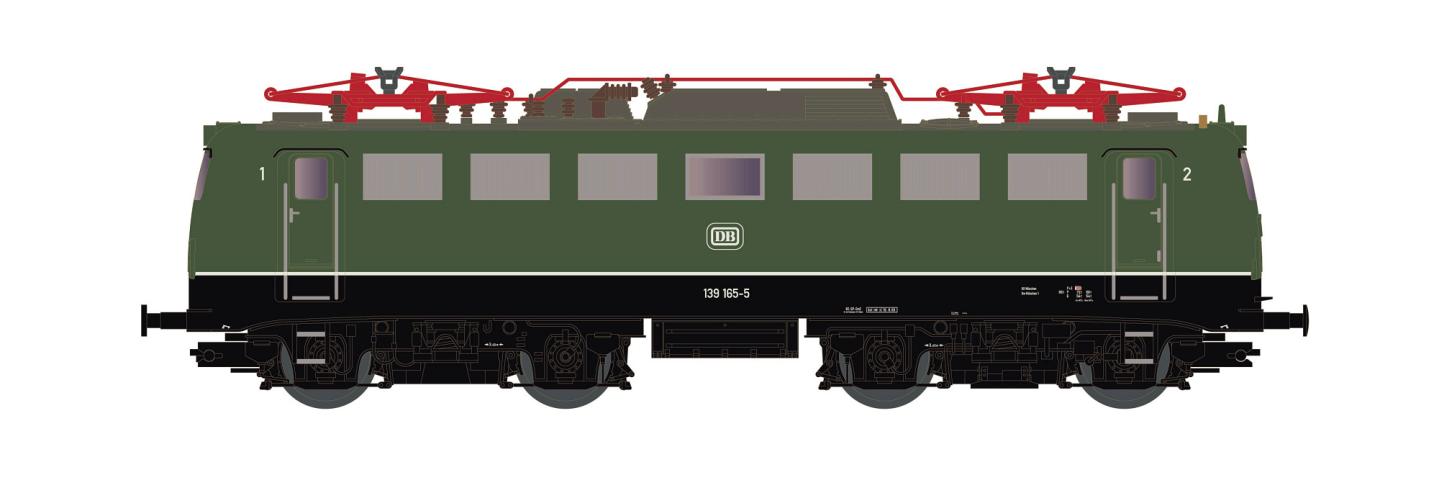 Hobbytrain 28142S E-LOK BR 139 DB, EP.IV, SOUND
