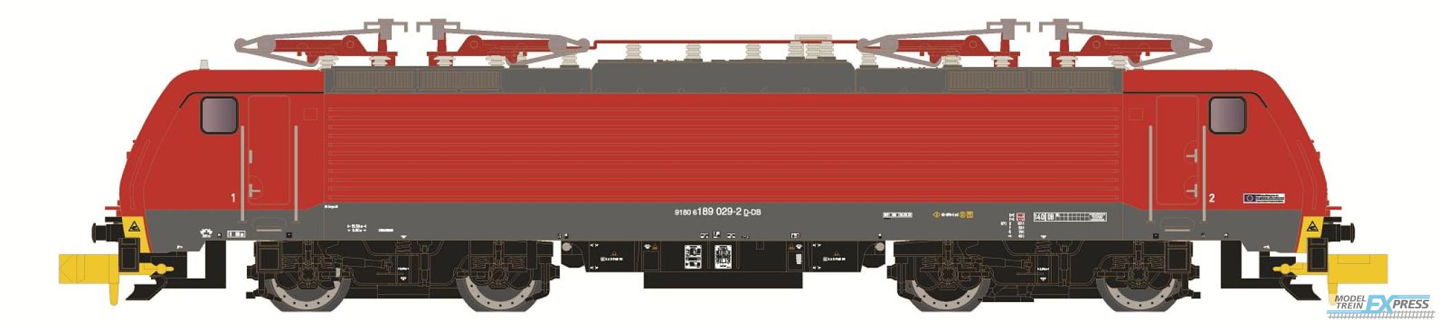Hobbytrain 29272 E-LOK BR 189 DB CARGO, EP.VI, 2.NR., OHNE LOGO (?/25) *