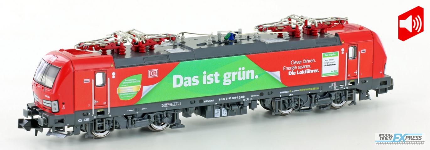 Hobbytrain 2996S E-Lok BR193 DB Cargo "Das ist grün" Ep.VI Sound