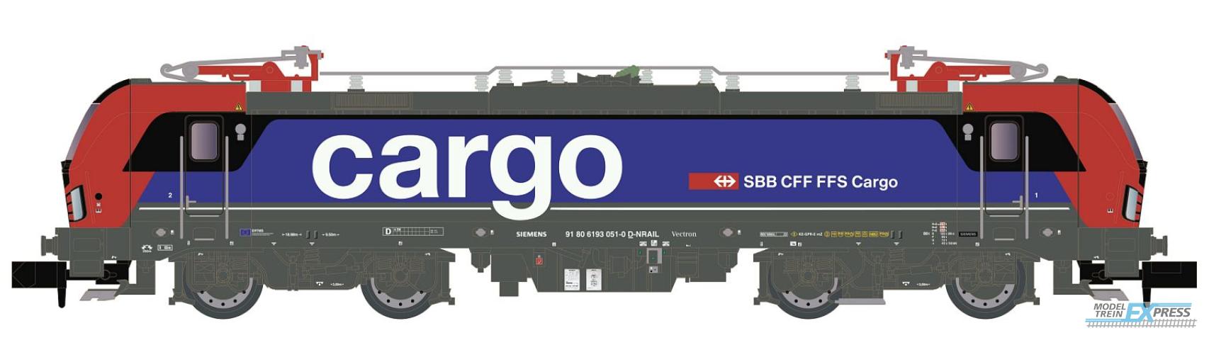 Hobbytrain 30178 1/160 E-LOK BR 193 VECTRON SBB CARGO VI