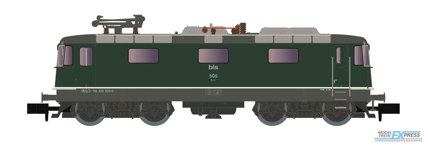 Hobbytrain 3030 E-LOK RE 420 505 BLS, EP.V, GRÜN (?/25) *