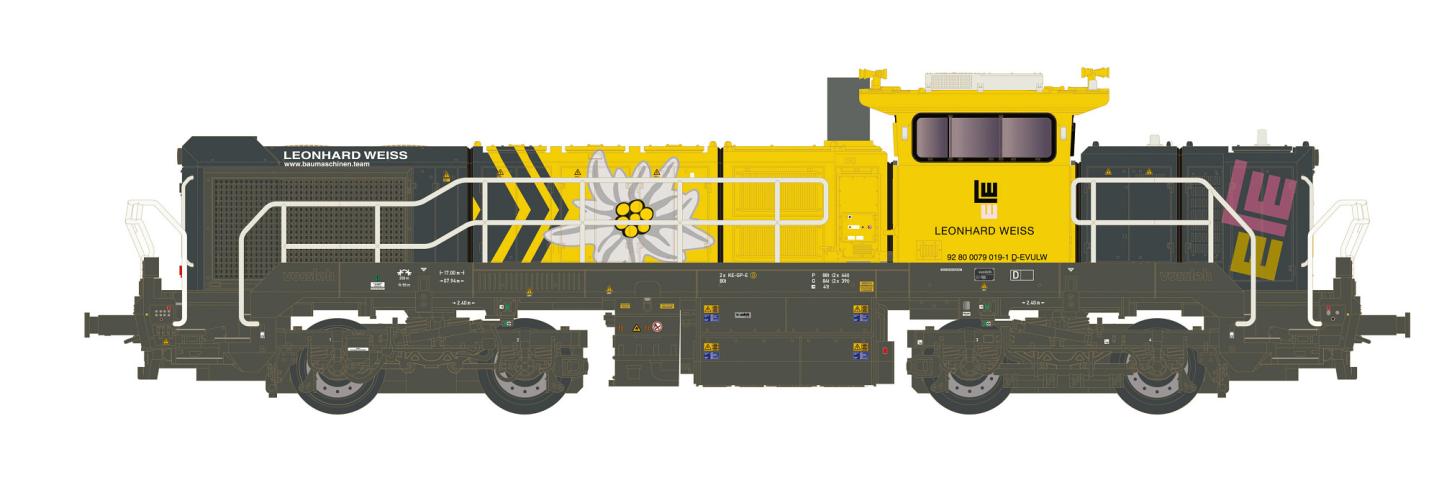 Hobbytrain 32115 DIESELLOK VOSSLOH DE 18 LW, EP.VI