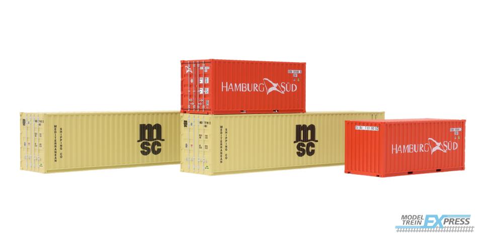 Igra Model 98010037 Container set 2x 40? + 2x 20? LC Hasu