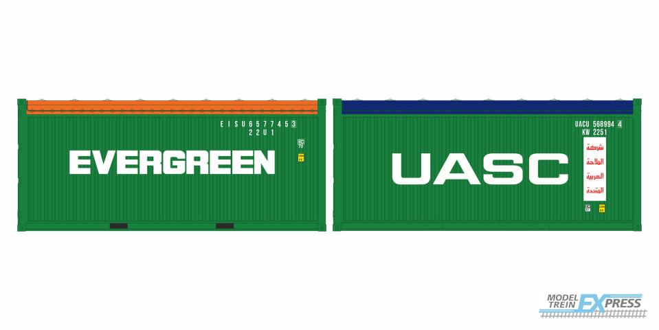 Igra Model 98010059 2-tlg set UASC + Evergreen OT