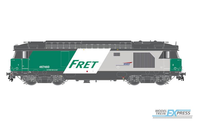 Jouef 2342 SNCF, diesel locomotive BB 467460, FRET livery, ep. VI
