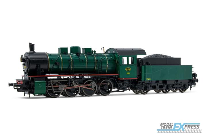 Jouef 2403 SNCB class 81 3-dome symetrical boiler dark green livery period III